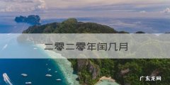 二零二零年闰几月，闰几月是怎么算的