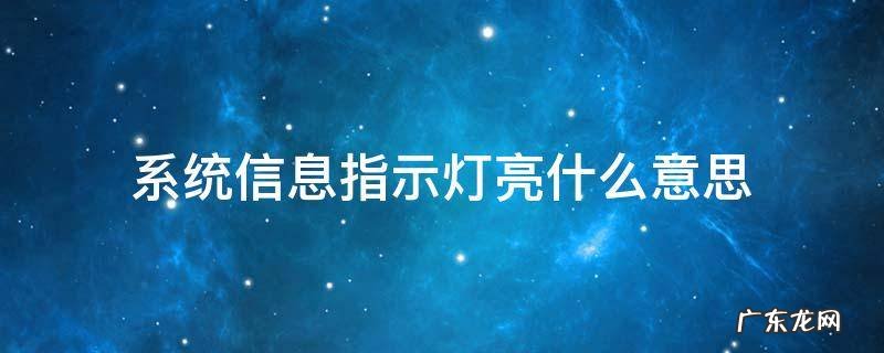 系统信息指示灯亮什么意思九代半雅阁混动 系统信息指示灯亮什么意思