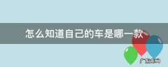怎么知道自己的车是哪一款车 怎么知道自己的车是哪一款