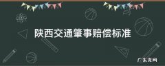 陕西交通肇事赔偿标准 陕西交通肇事赔偿标准2020