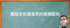 属鼠女和属兔男的婚姻配吗 属鼠女和属兔男婚姻相配吗