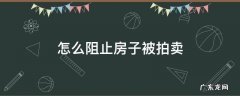 我的房子要被拍卖了有什么办法可以阻止 怎么阻止房子被拍卖