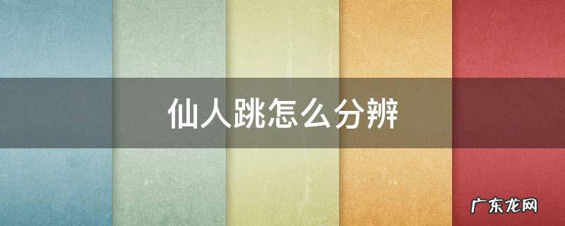 仙人跳怎么分辨真假 仙人跳怎么分辨