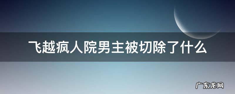 飞越疯人院男主被切除了什么 飞越疯人院男主角