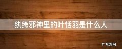 纨绔邪神里的叶恬羽是什么人物 纨绔邪神里的叶恬羽是什么人