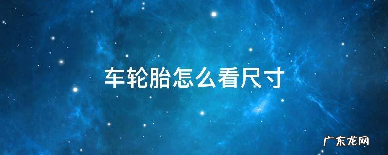 电瓶车轮胎怎么看尺寸 车轮胎怎么看尺寸