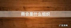 商会是什么组织 中国商务商会是什么组织