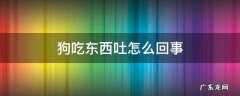 狗吃东西就吐怎么回事 狗吃东西吐怎么回事