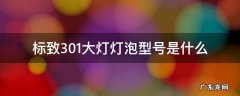 标致301大灯灯泡型号是什么 标致301大灯型号