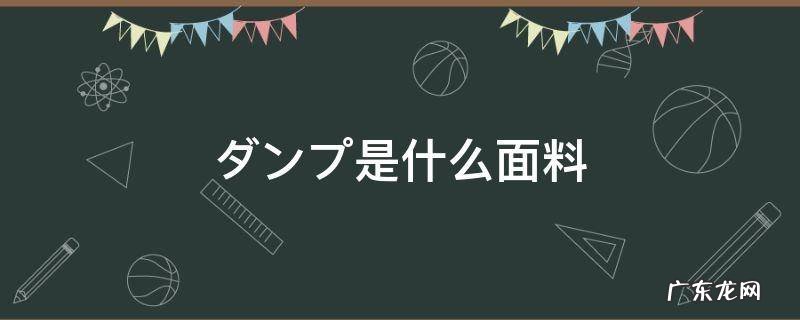 ツイル是什么面料 ダンプ是什么面料