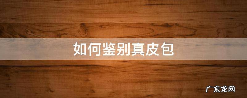 如何鉴别真皮包 如何鉴别包是不是真皮
