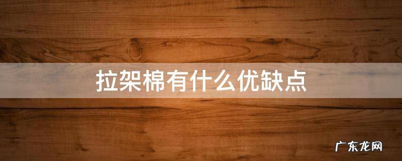 拉架棉是什么面料 拉架棉优缺点 拉架棉有什么优缺点