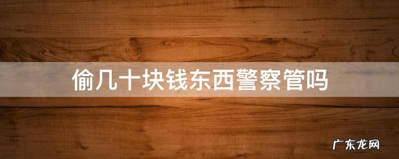 偷窃几块钱东西警察会管吗? 偷几十块钱东西警察管吗