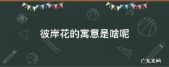 彼岸花的寓意是啥呢 彼岸花的寓意?