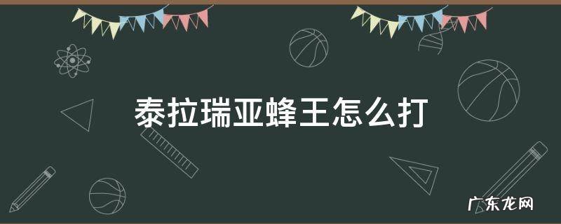 泰拉瑞亚蜂王怎么打要多少护甲值 泰拉瑞亚蜂王怎么打