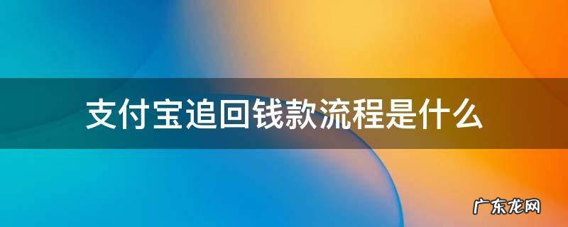 支付宝追回钱款流程是什么 支付宝付款成功怎么把钱追回来