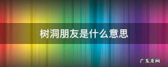 树洞朋友是什么意思 树洞的朋友
