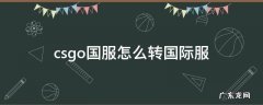 csgo国服怎么转国际服代码 csgo国服怎么转国际服