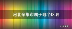 辛集市属于哪个县市 河北辛集市属于哪个区县