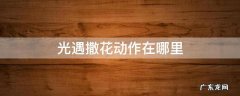 光遇撒花的动作在哪里 光遇撒花动作在哪里