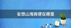 妄想山海粪便在哪里 妄想山海粪便在哪里合成