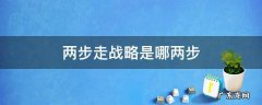 三步走战略是哪两步 两步走战略是哪两步