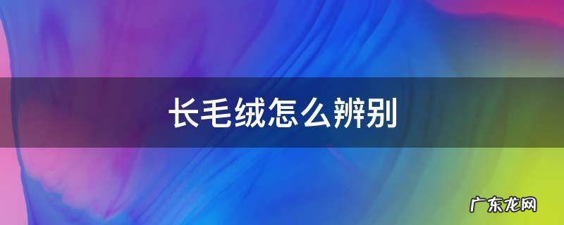长毛绒怎么辨别 怎么鉴别羊毛衫