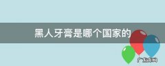 黑人牙膏是哪个国家的产品品牌 黑人牙膏是哪个国家的