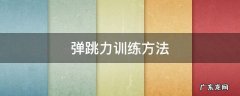 扣篮弹跳力训练方法 弹跳力训练方法