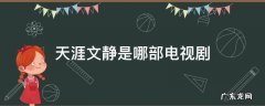 天涯推文静是哪一集 天涯文静是哪部电视剧