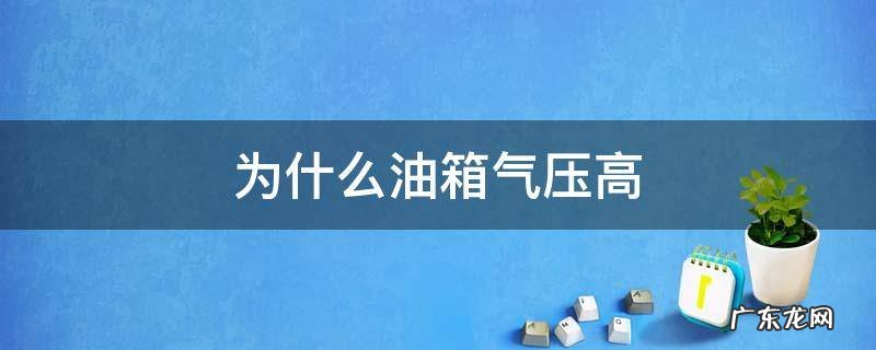 油箱气压高的原因 为什么油箱气压高