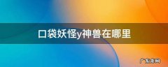 宝可梦xy神兽捕捉地点 口袋妖怪y神兽在哪里