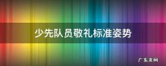 少先队员敬礼标准姿势口诀 少先队员敬礼标准姿势