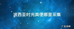 波西亚时光粪便哪里采集 波西亚时光采集攻略