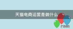 天猫电商运营是做什么 淘宝天猫电商运营