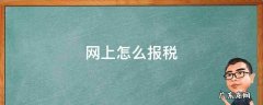 网上怎么报税 网上报税怎么操作步骤