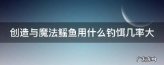 创造与魔法鳐鱼用什么钓饵几率大 创造与魔法鳐鱼用什么钓饵钓