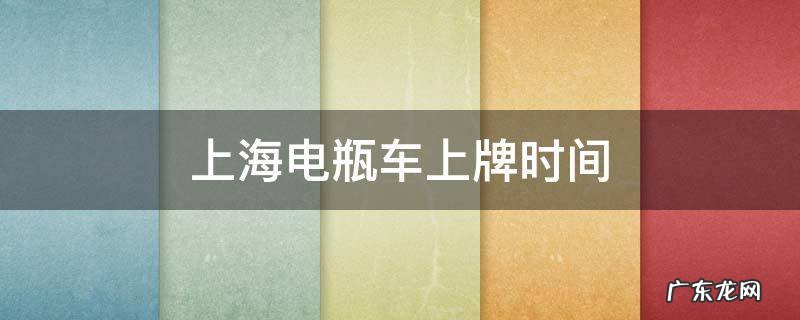 上海电瓶车上牌时间可以延迟多久 上海电瓶车上牌时间