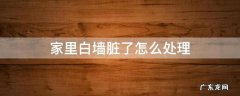 家里大白墙脏了怎么处理 家里白墙脏了怎么处理
