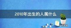 2010年出生的人五行属什么 2010年出生的人属什么