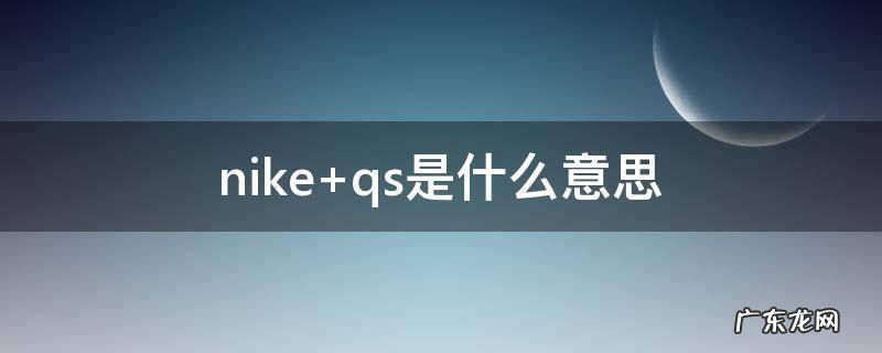 nike qs是什么意思