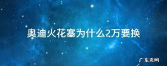 为什么奥迪两万公里换火花塞 奥迪火花塞为什么2万要换