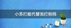 小苏打可以代替泡打粉吗 小苏打能代替泡打粉吗