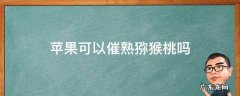 苹果可以催熟猕猴桃嘛 苹果可以催熟猕猴桃吗