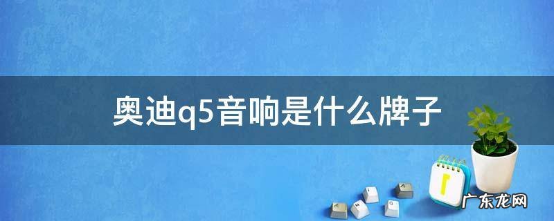 奥迪q5音响是什么牌子 奥迪Q5音响是什么牌子