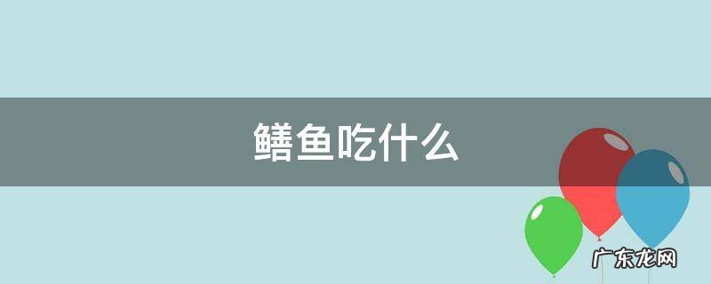 鳝鱼吃什么饲料 鳝鱼吃什么