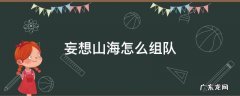 妄想山海怎么组队