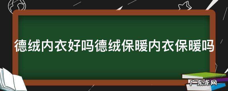 德绒保暖内衣价格贵吗 德绒内衣好吗德绒保暖内衣保暖吗