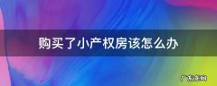 我买了小产权房怎么办 购买了小产权房该怎么办
