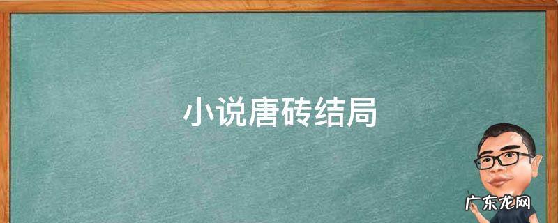 小说唐砖结局是什么样的 小说唐砖结局